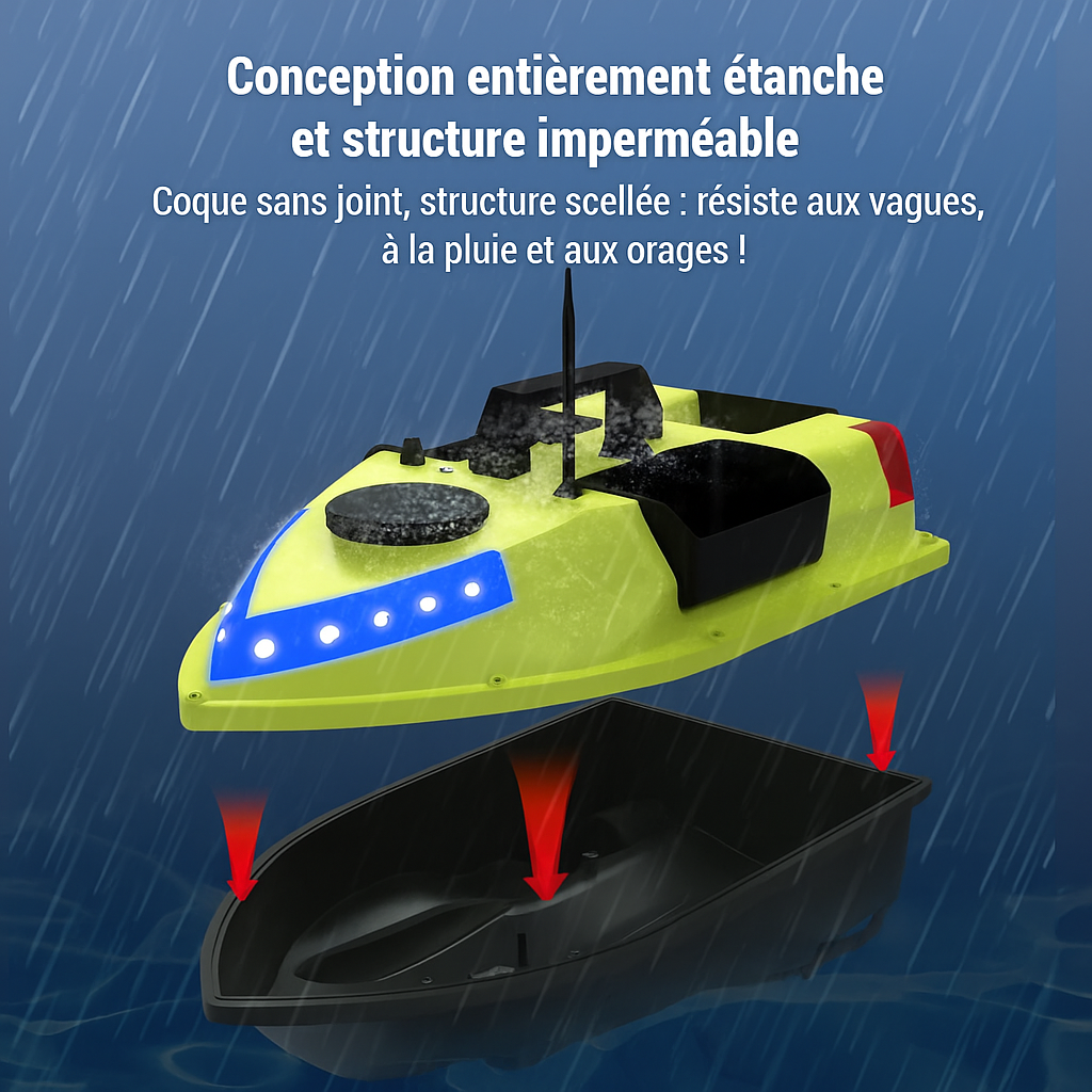 Bateau amorceur GPS EvoBoat Explorer