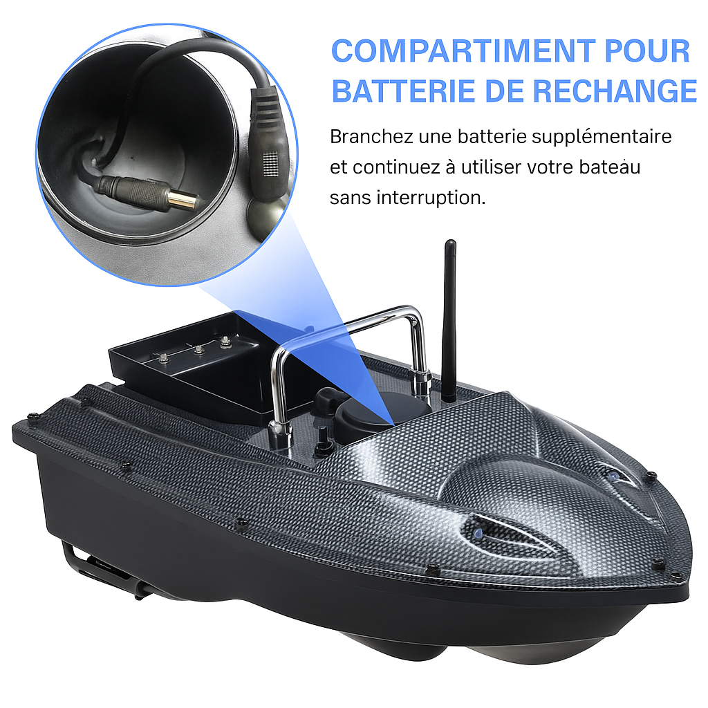 Bateau amorceur EvoBoat Mini +